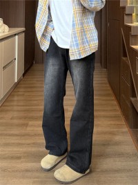 Stretch Comfort Mens Jeans Slim Fit Stylish Casual Pants