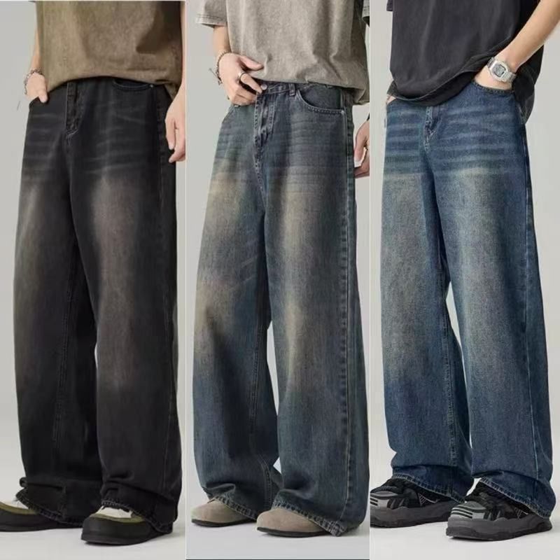 Stretch Comfort Mens Jeans Slim Fit Stylish Casual Pants
